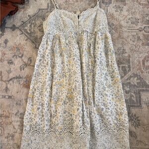 Joie White Lace Dress